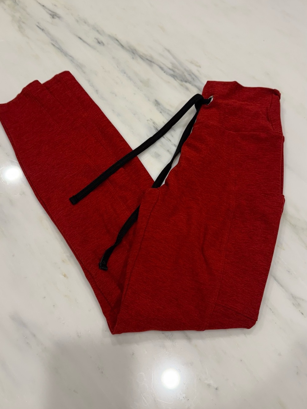 Bombshell Sportswear scrunch red leggings